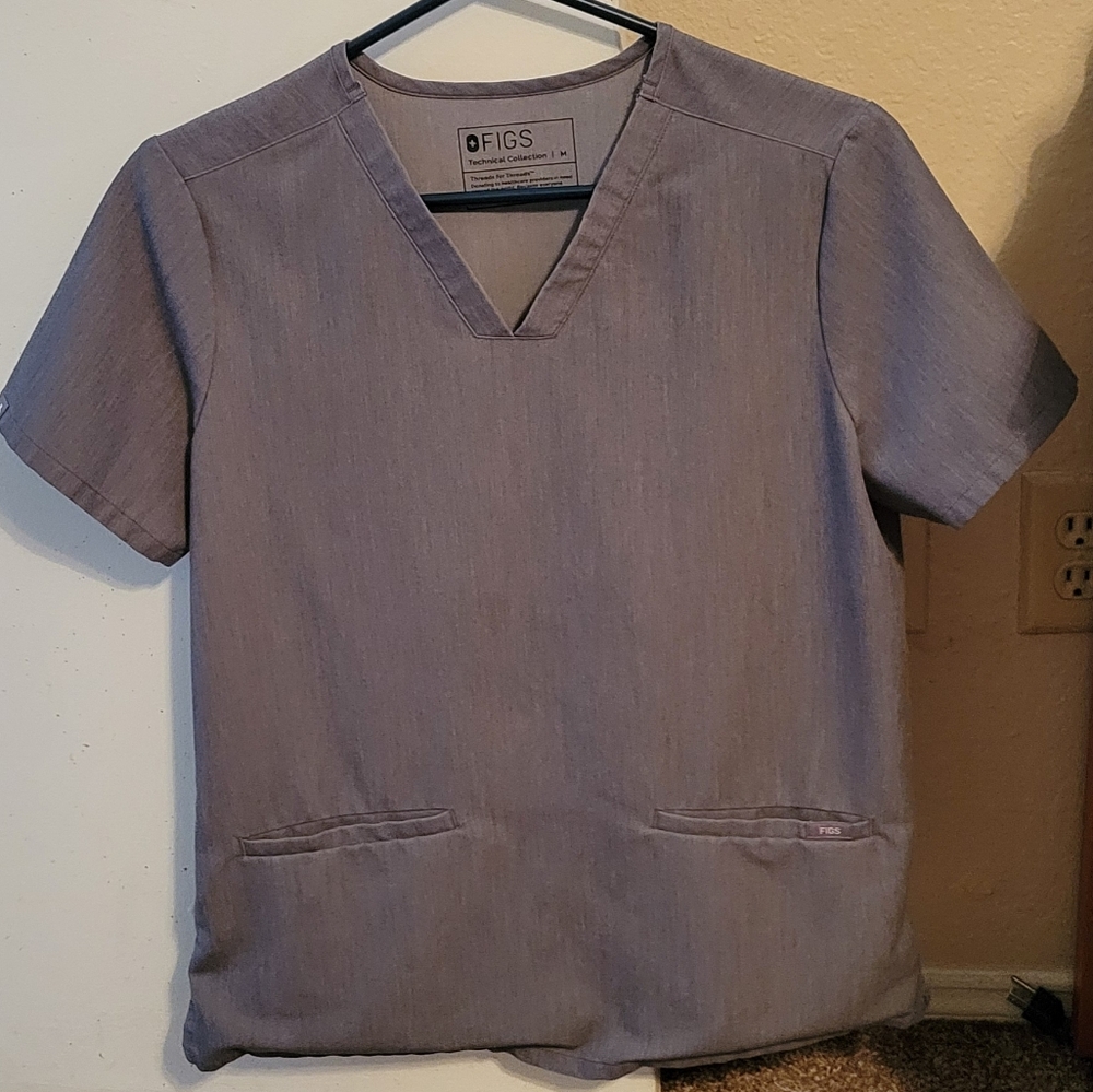 Womens Figs Scrub Top